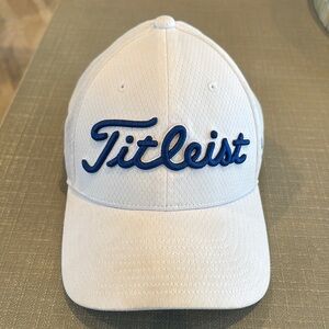 Titleist White and Blue Cap
